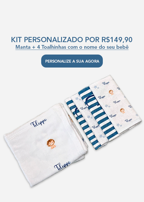 KIT MANTINHA E TOALHINHA